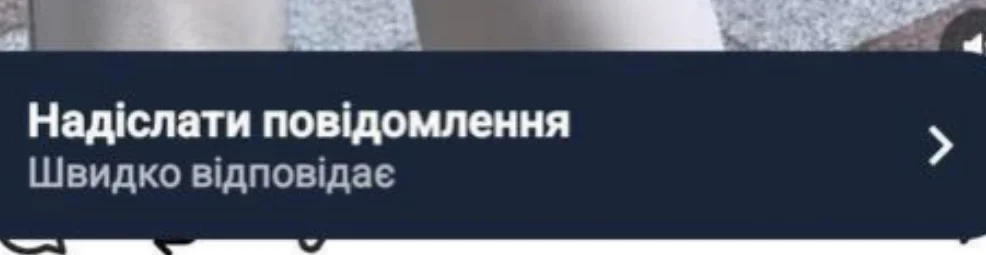 Кнопка «Отправить сообщение» с отметкой «Быстро отвечает» в Instagram магазина